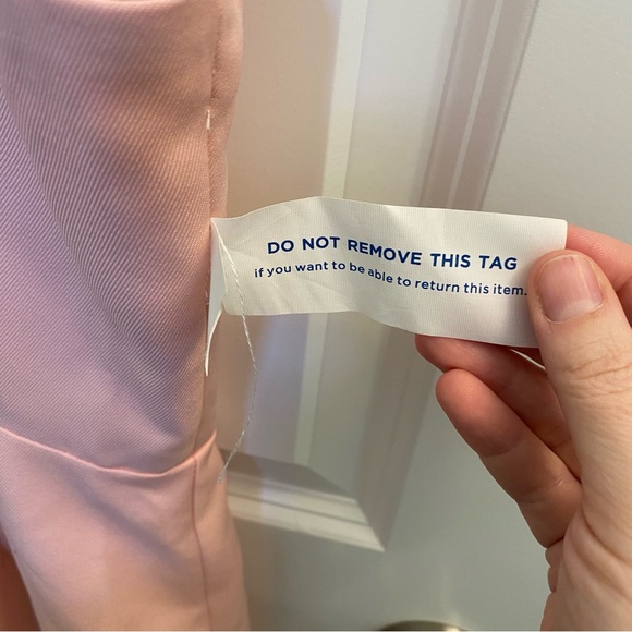 Fame and Partners Peach Bodycon Maxi Dress Button Down Sweetheart Neckline - Picture 7 of 8